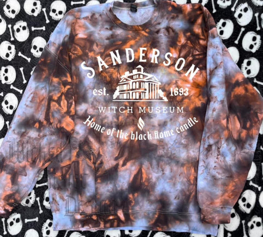 Fire & Ash Ice Dyed Sanderson Sisters Crewneck