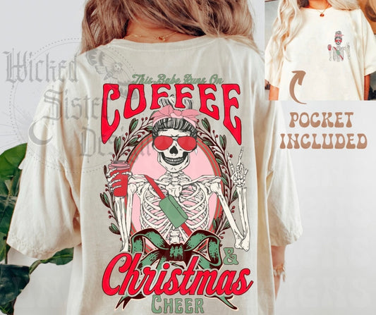 This Babe Runs On Coffee & Christmas Cheer