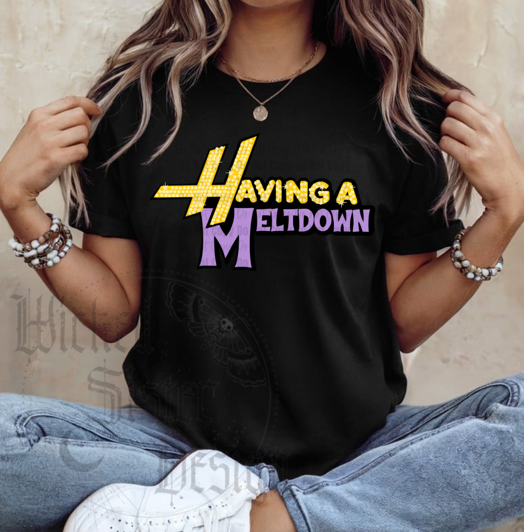 Having A Meltdown
